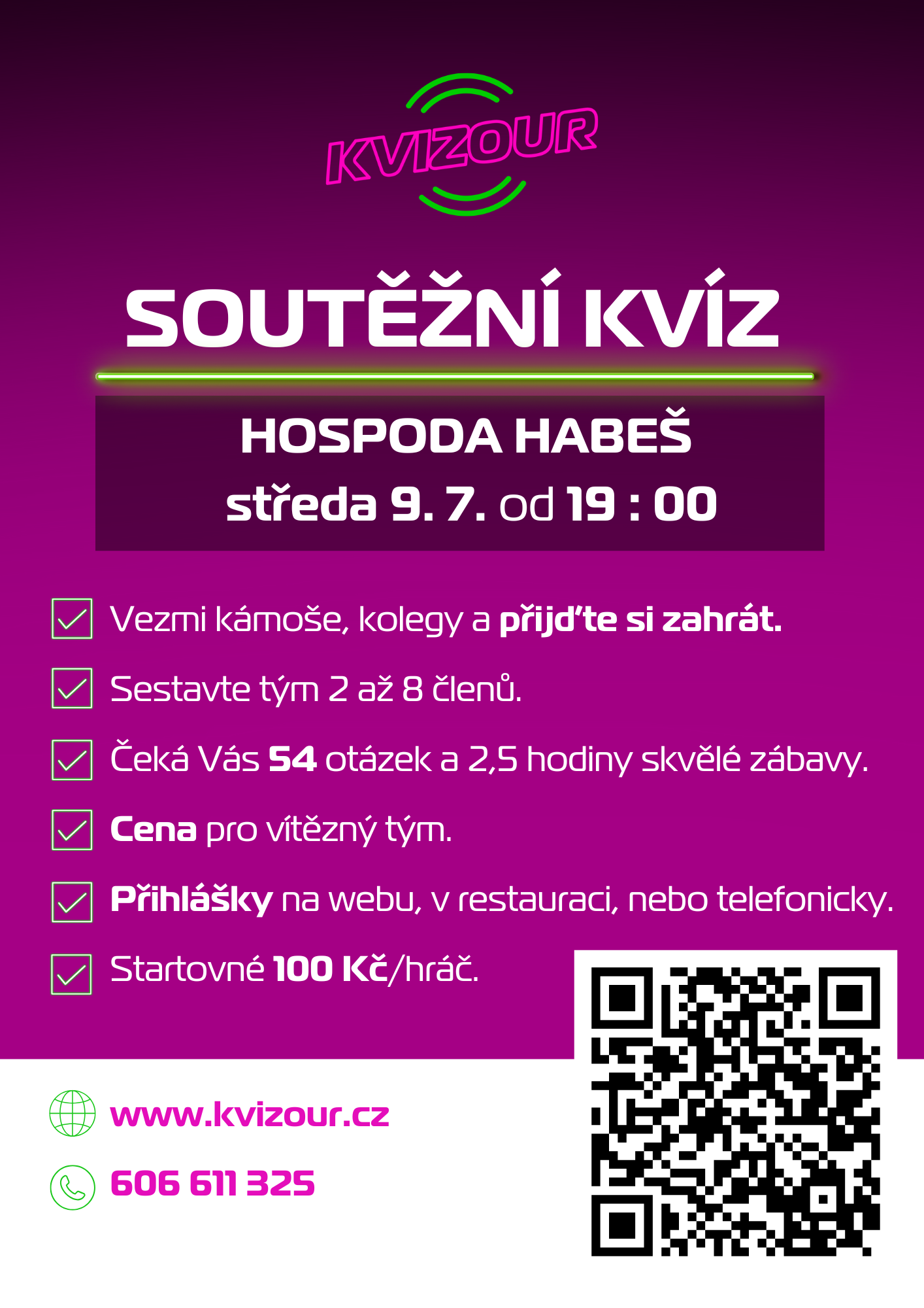 Kvíz Hospoda Habeš Strakonice
